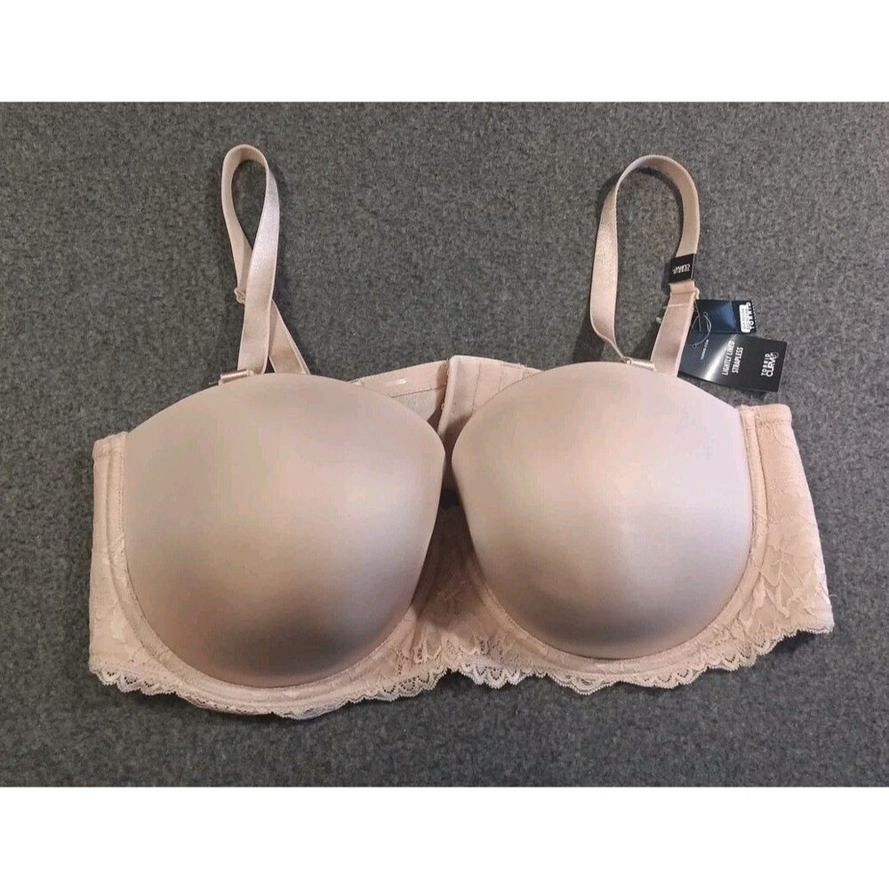 Torrid Lightly Lined Strapless Curve Bra Size 46D